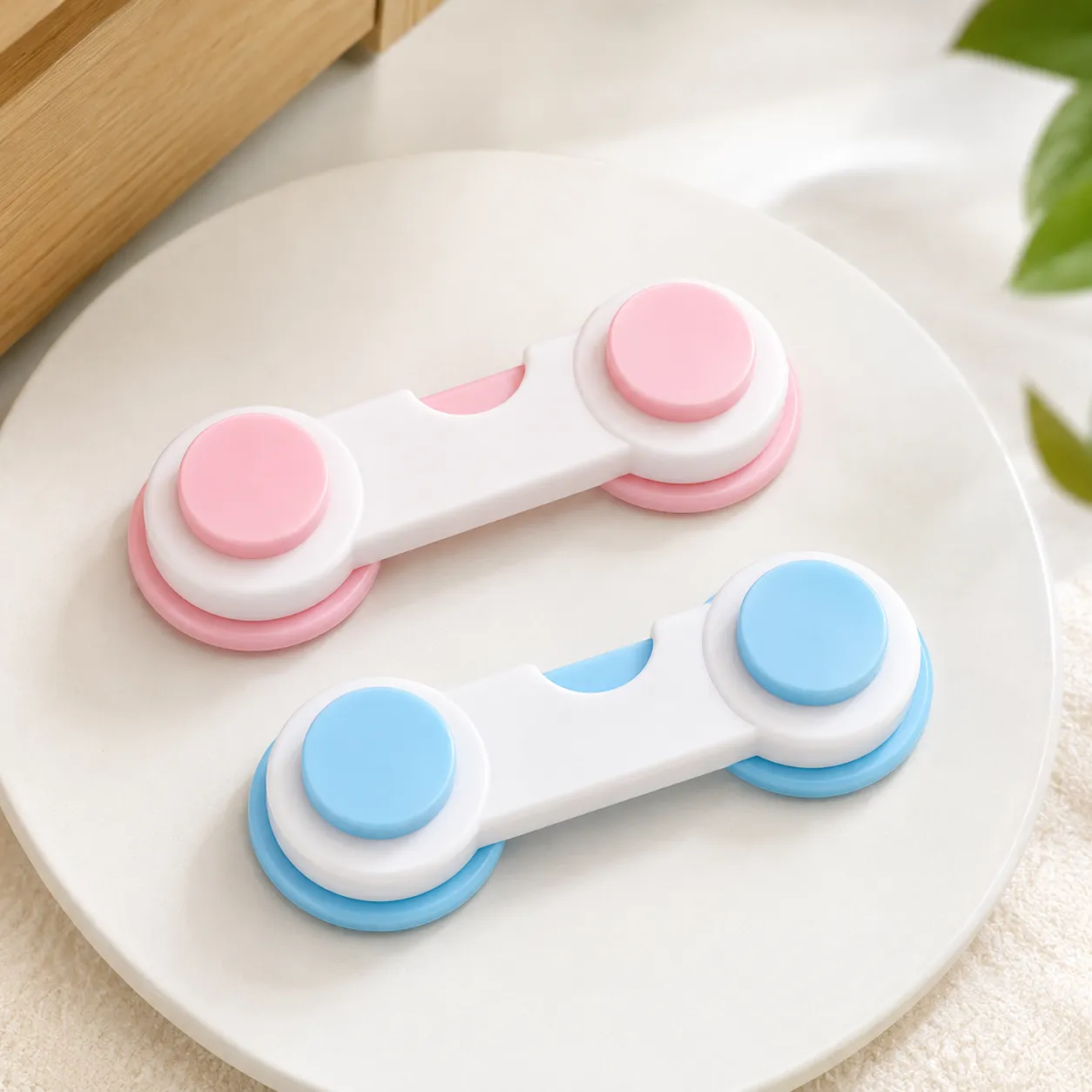 Baby Safety Lock for Cabinets, Drawers, Fridge, and Furniture – Child Proofing Security Strap for Toddlers